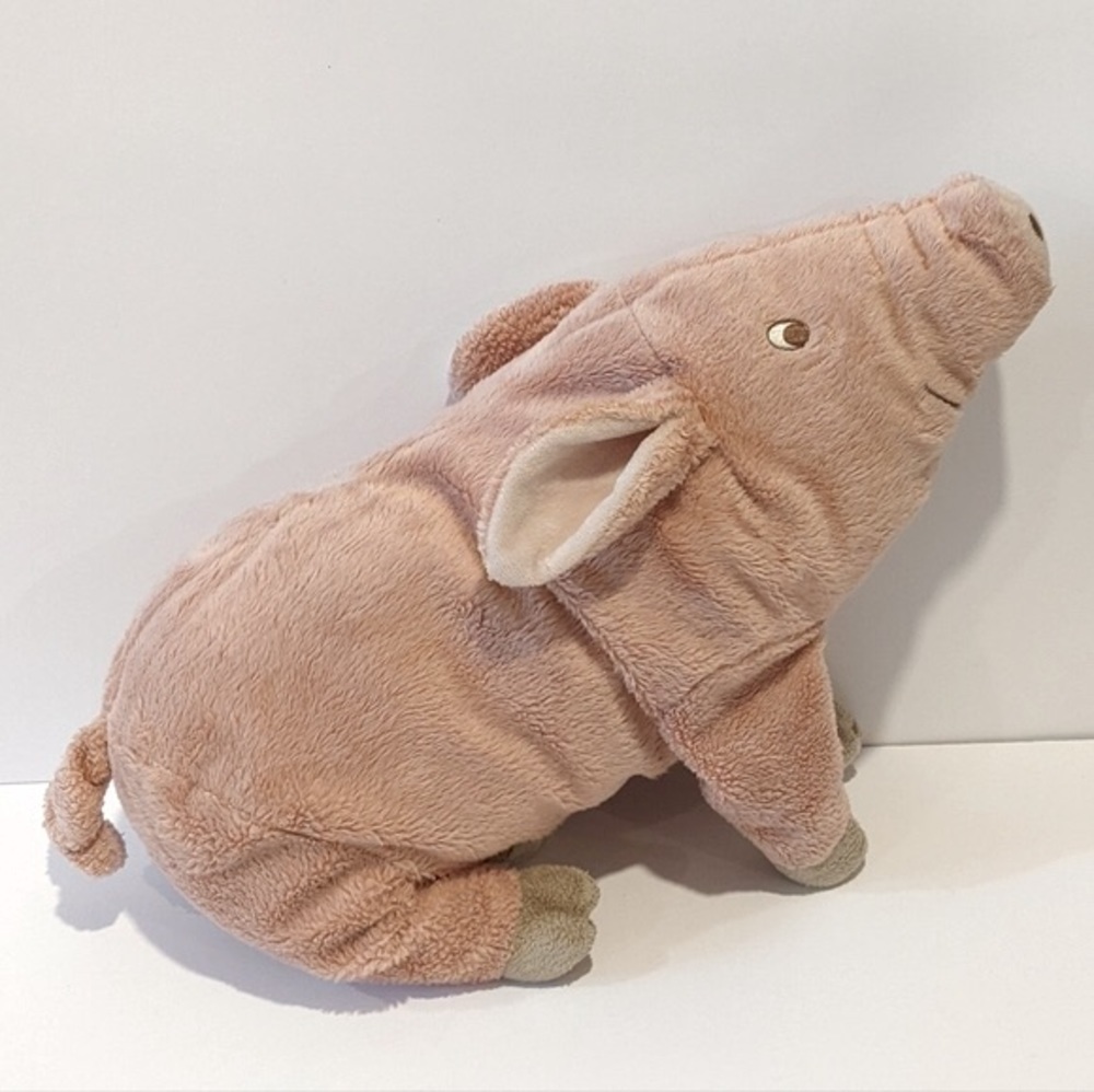 Ikea KNORRIG Pink Pig Plush 15”